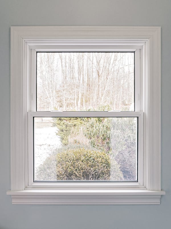small white window