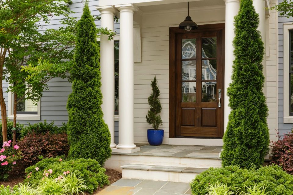 Brown Front Door